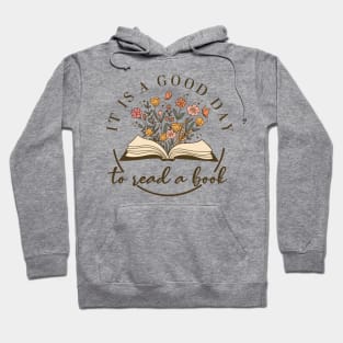 Teach It is a good day to read a book Hoodie